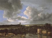 Jacob van Ruisdael A Landscape with a Ruined Castle and a Church